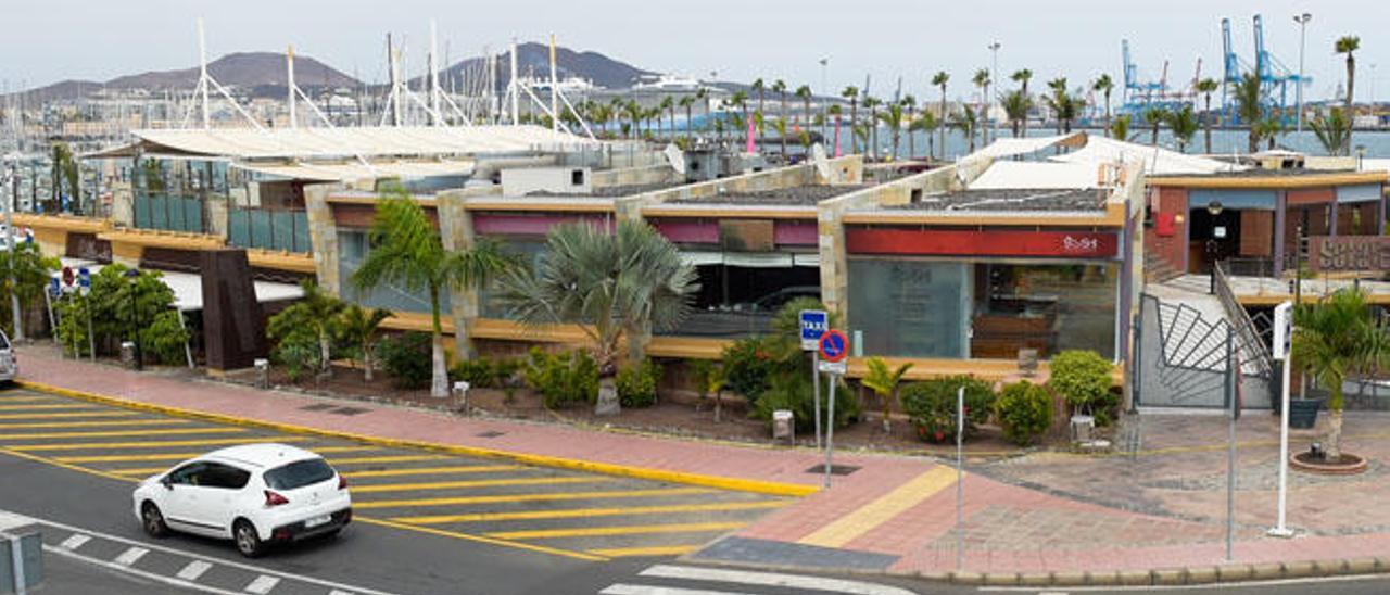 Un domingo atípico en el Muelle Deportivo.