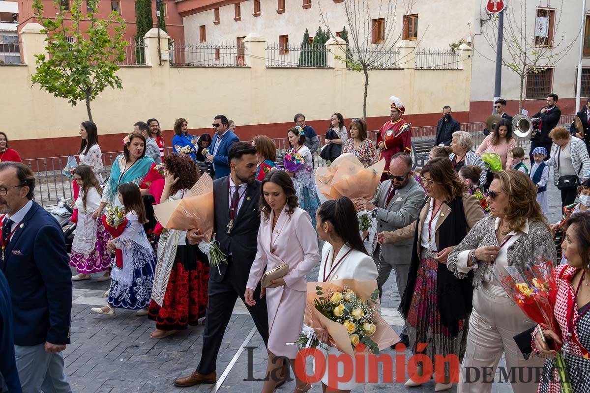 Misa del día 1 de mayo en honor a la Vera Cruz de caravaca