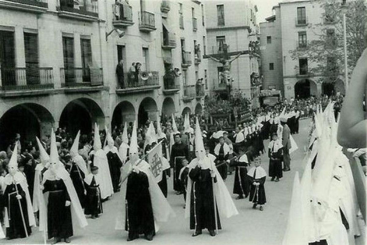 Procesión de los Estudiantes, en 1960.