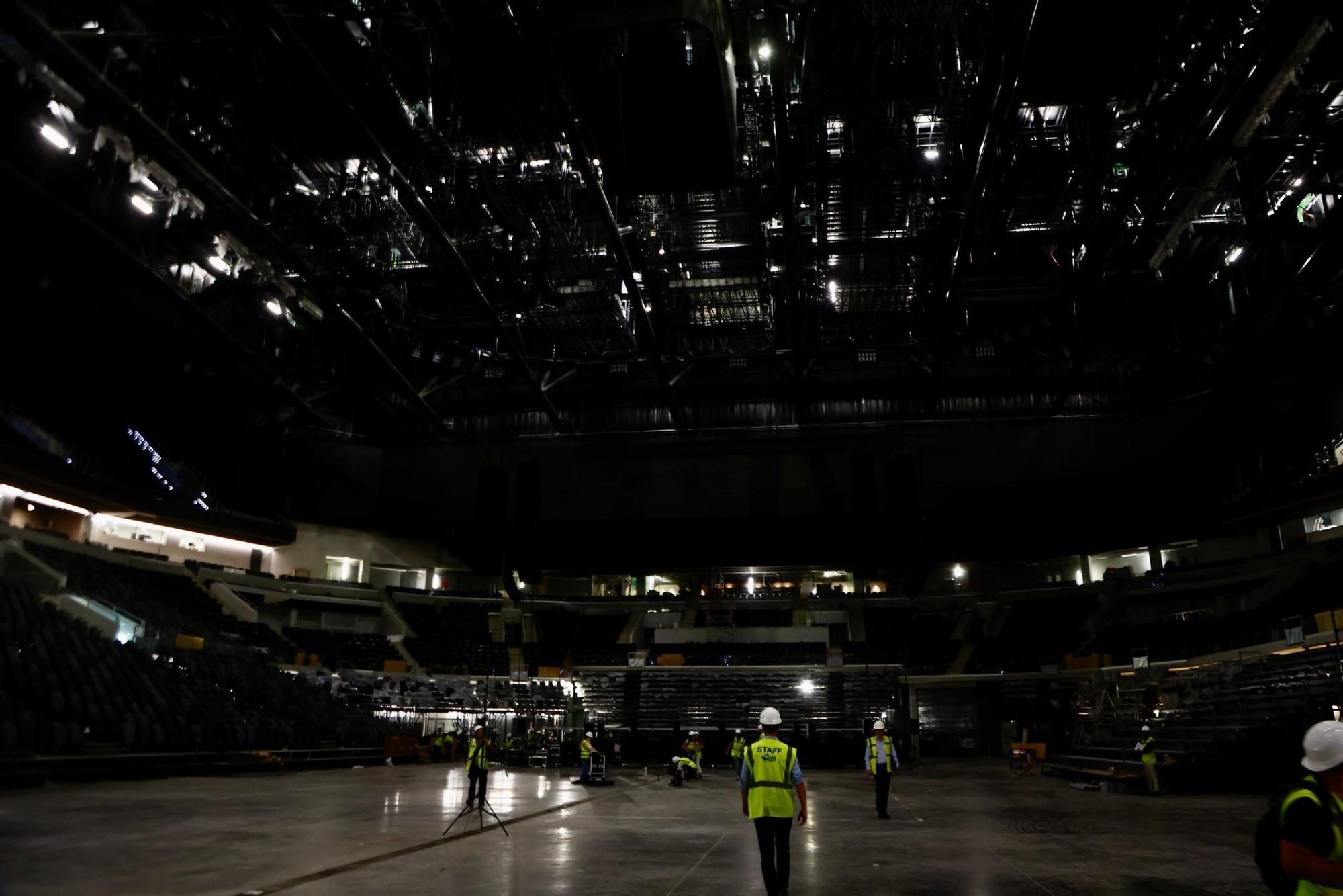 Cada vez más cerca: Primeras pruebas de sonido en el Roig Arena
