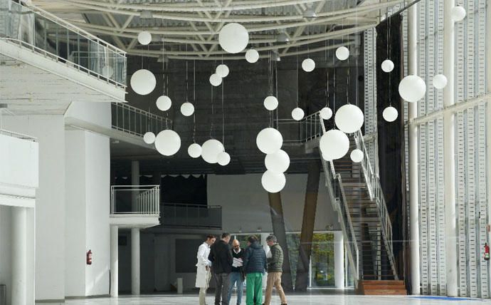 El gerente del área sanitaria visita Expocoruña