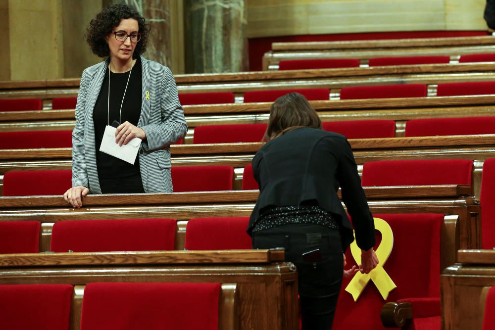 Constitució del nou Parlament de Catalunya