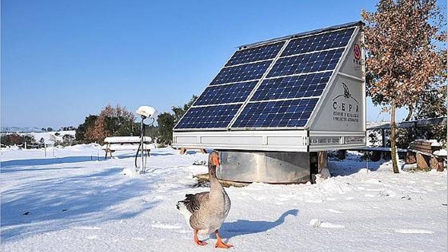 El Mas Roig de Llagostera s&#039;alimenta a través d&#039;una font autònoma d&#039;energia solar.