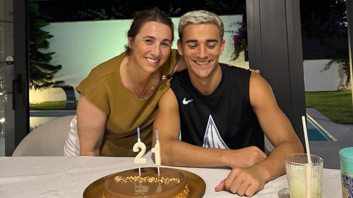Gavi (22 anys): «La meva mare ja ni tan sols veu els partits, la veritat és que s’espanta molt»