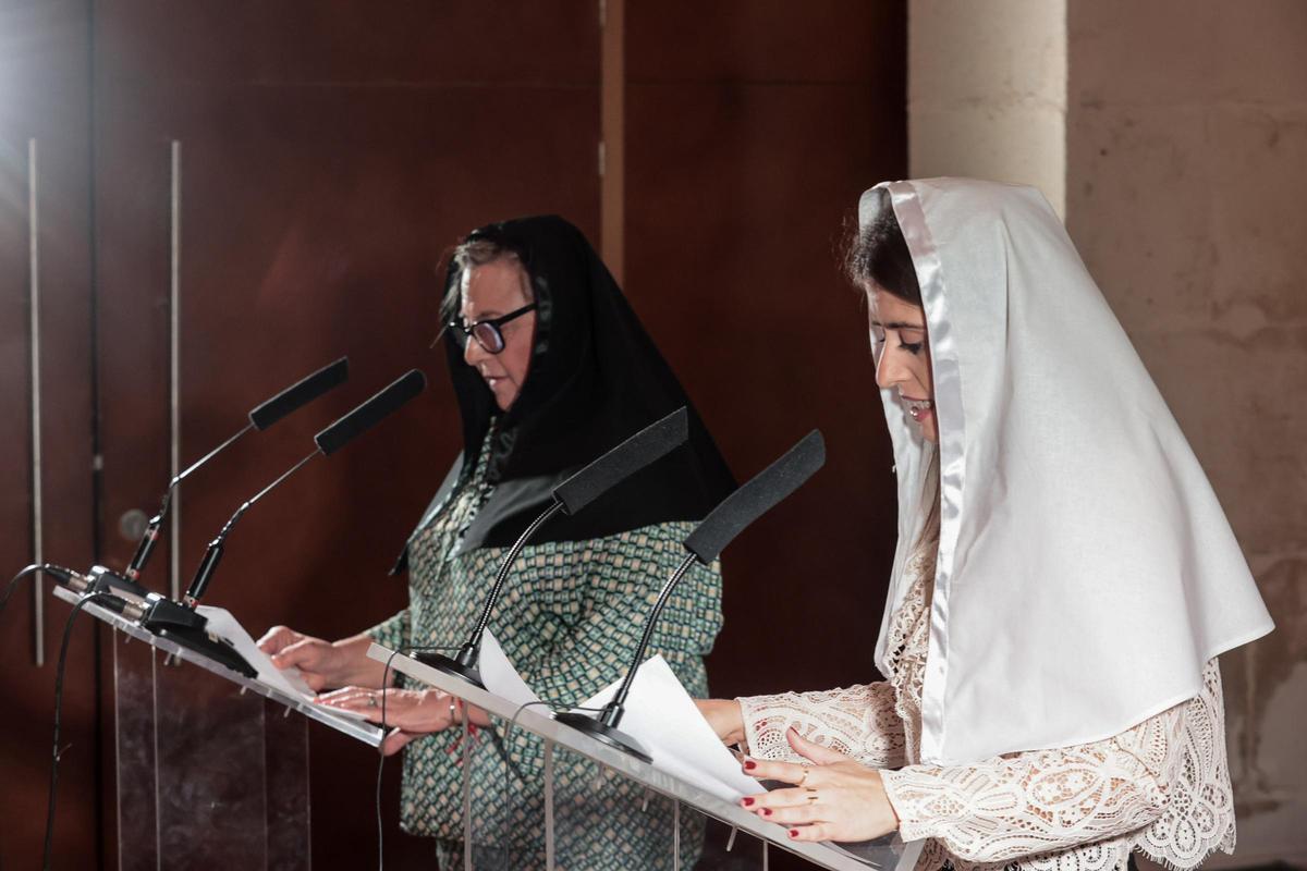 Lectura de Don Juan Tenorio XIII en el Claustro histórco de la Concatedral de San Nicolás