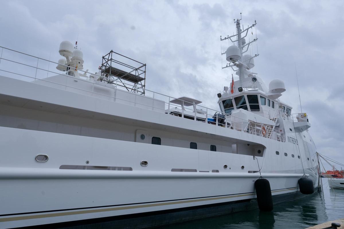 Yates en Mallorca: Las fotos del superyate Intrepid atracado en Palma Yates en Mallorca: Las fotos del superyate Intrepid atracado en Palma