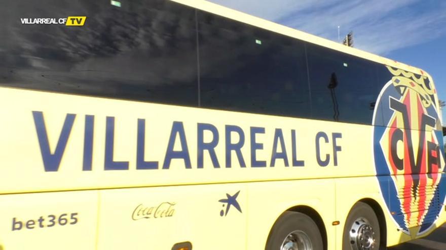 Villarreal llega a Turquía