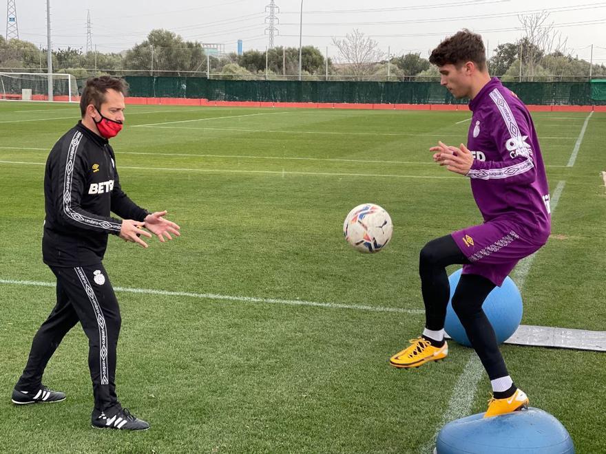 Cardona ya entrena en la Ciudad Deportiva Antonio Asensio.