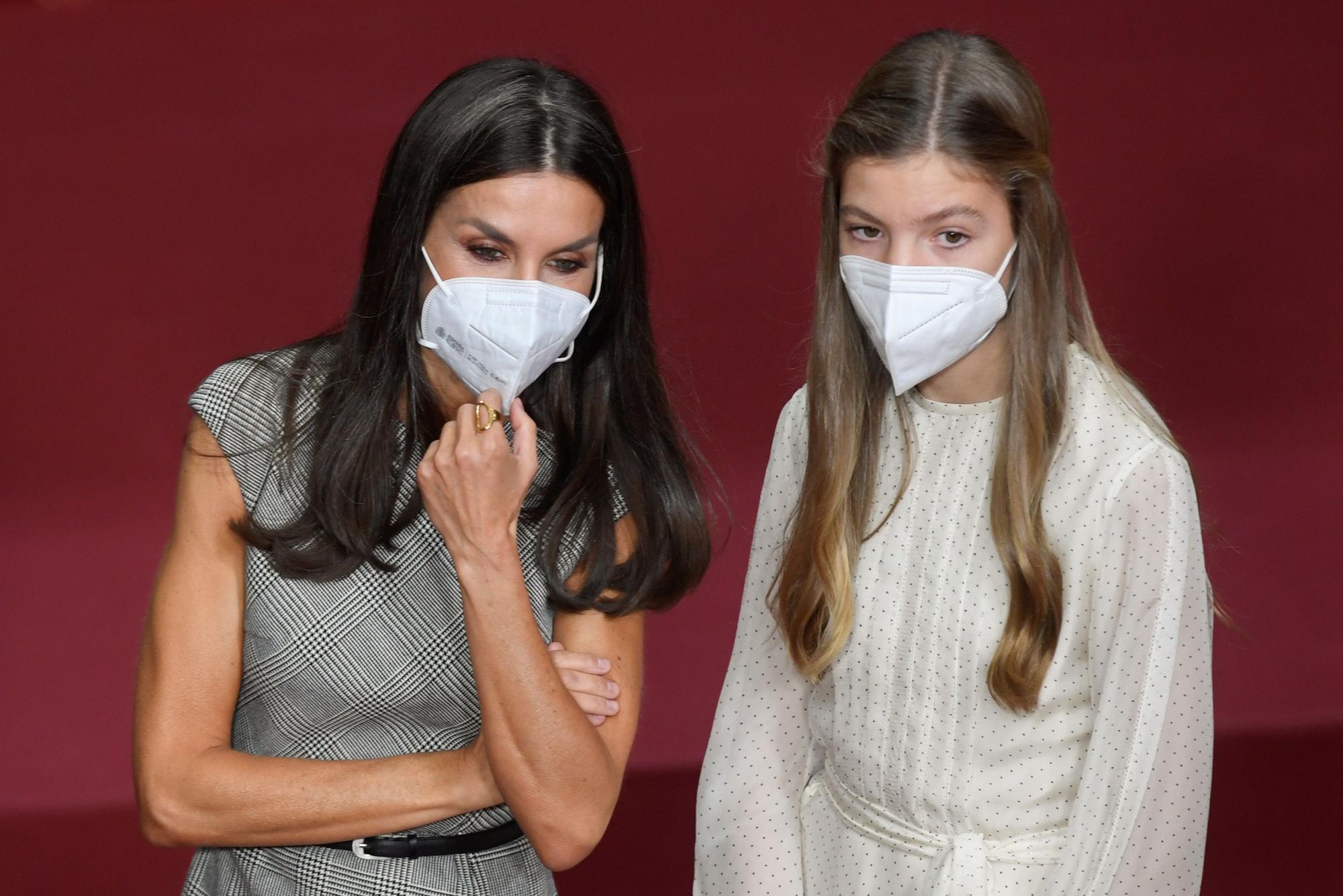 El look de la Familia Real durante las audiencias en el Reconquista