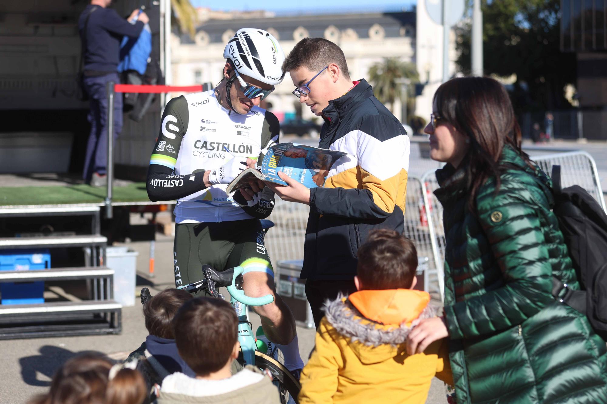 Salida de la Clàssica Ciclista Comunitat Valenciana 1969. Gran Premi València