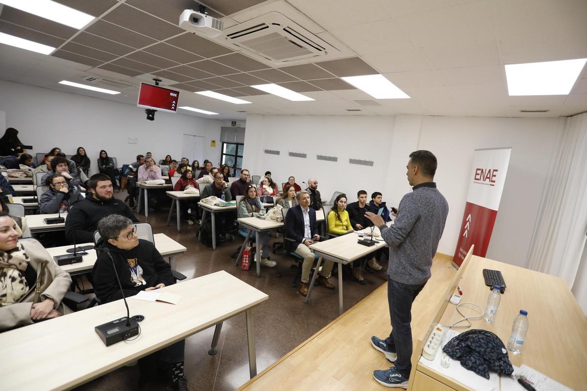Una de los ponencias del Future Jobs Day, organizado por ENAE Business School.