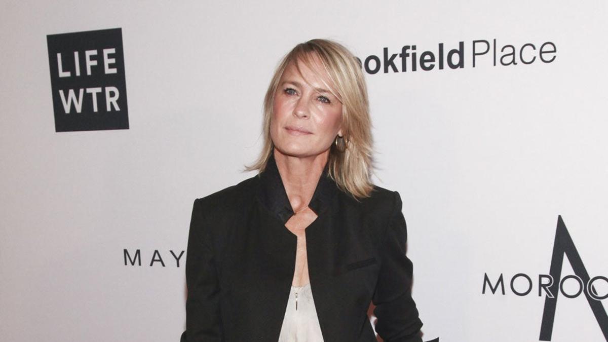 La actriz Robin Wright durante la gala anual de los premios de la moda en Nueva York