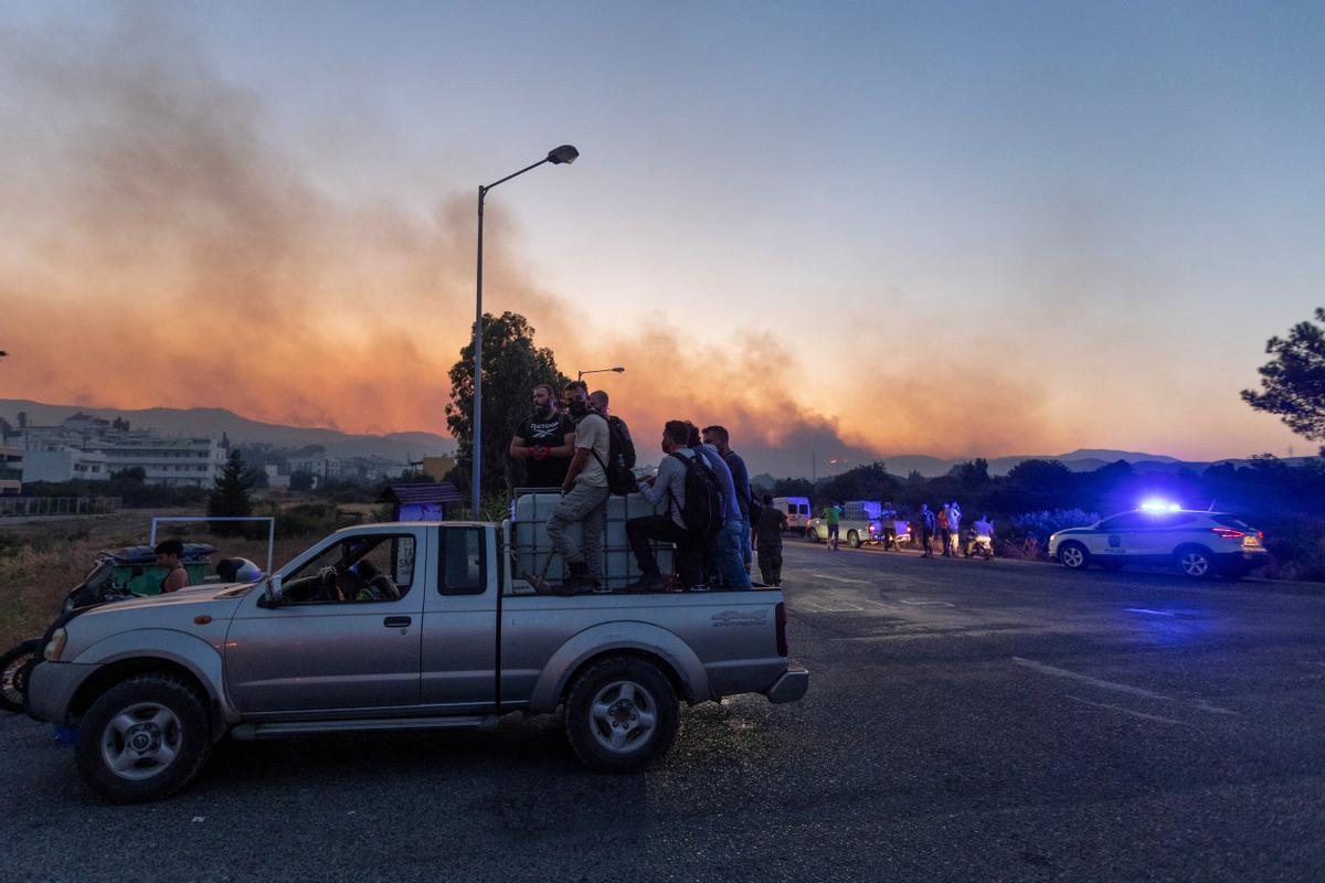 Los incendios forestales se han desatado en Grecia