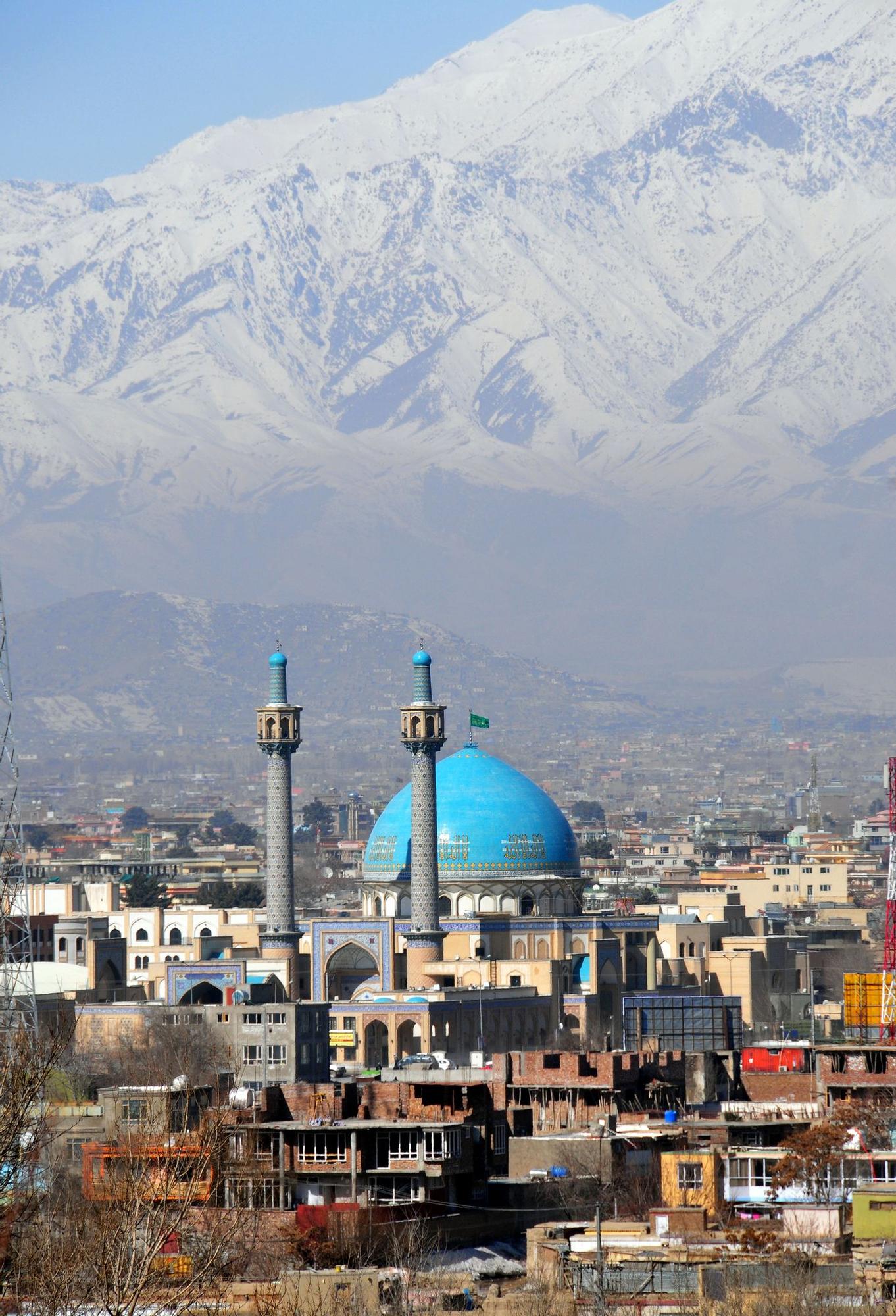 Una de las mezquitas musulmanas de Kabul