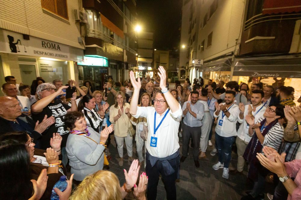 El PP recupera la mayoría absoluta en Benidorm