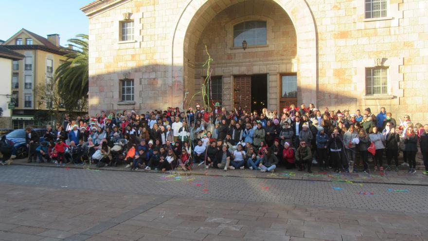 Así fue la Ruta Solidaria del Rey Mago en Cangas de Onís