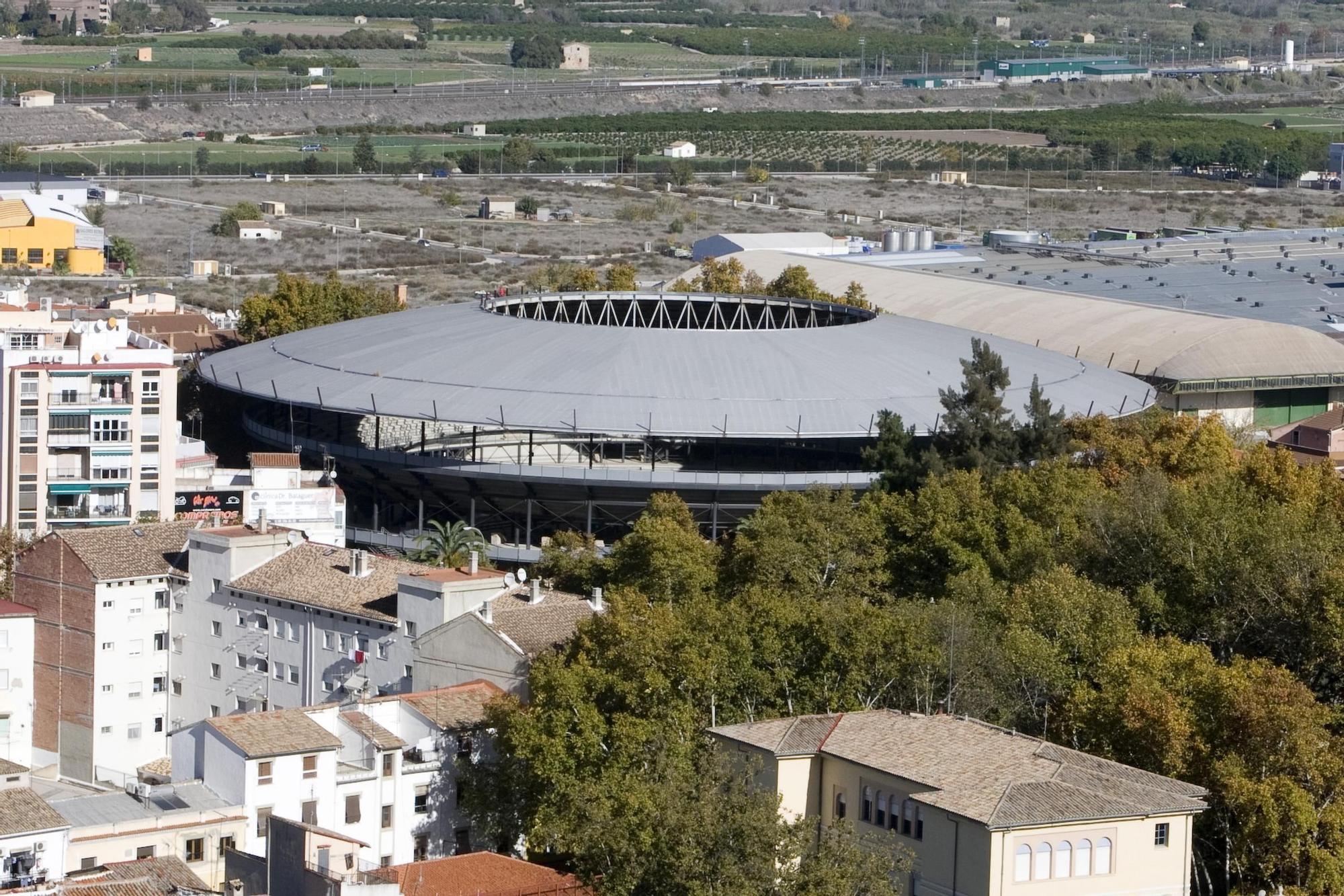 La plaza de toros de Xàtiva, en imágenes