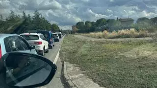 Sant Fruitós reclama solucions a les cues per la supressió del carril d’entrada a Manresa per la carretera de Santpedor