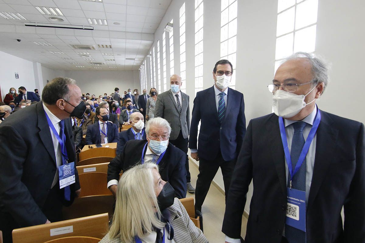 Antonio Garamendi, presidente de la CEOE, en Córdoba en la Asamblea de CECO