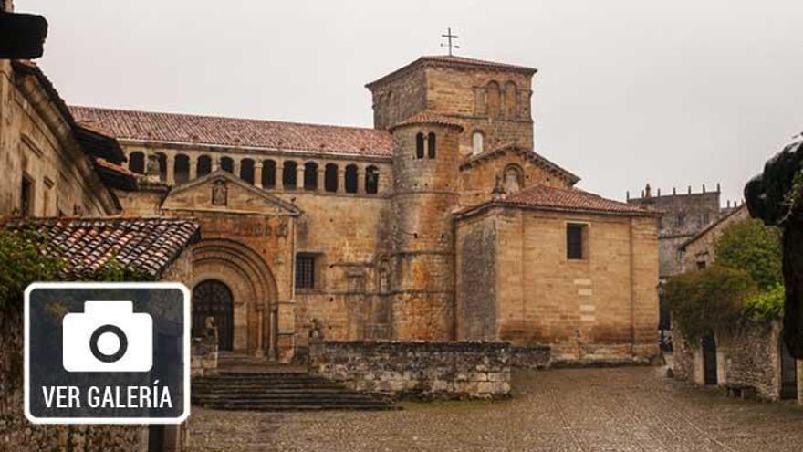 Colegiata de Santa Juliana de Santillana del Mar.