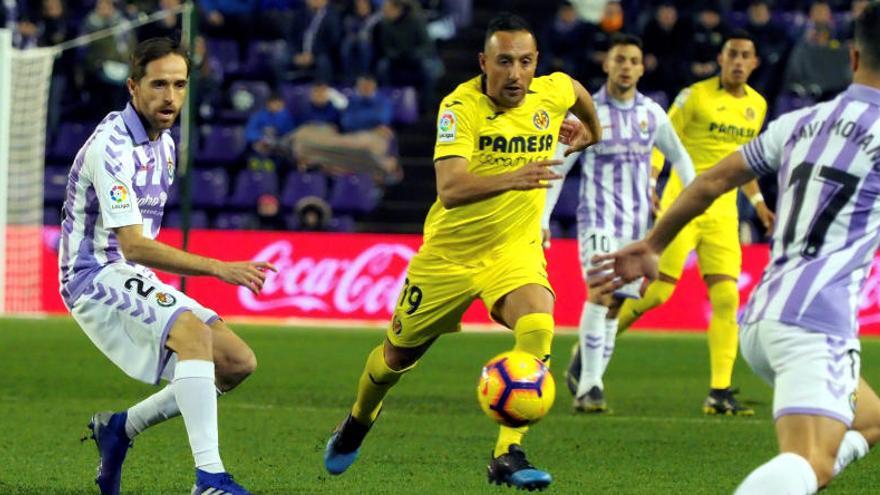 Cazorla se está echando el equipo a los lomos.