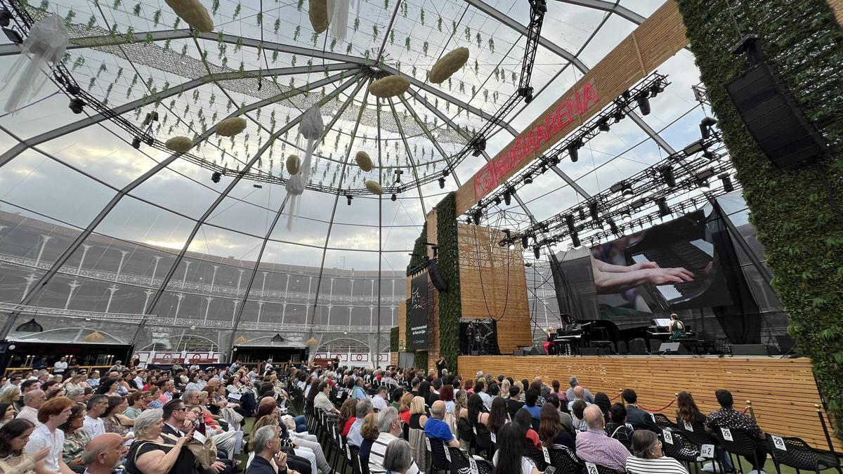 Un concierto en el Gijón Arena, en junio.