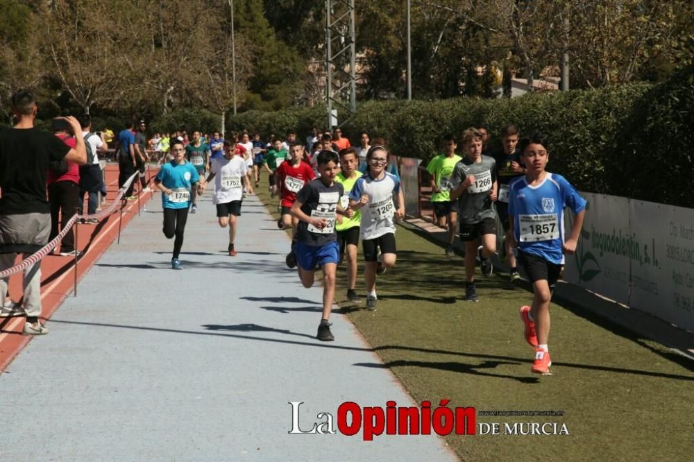 Final Cross Escolar de Lorca . Alevín masculino