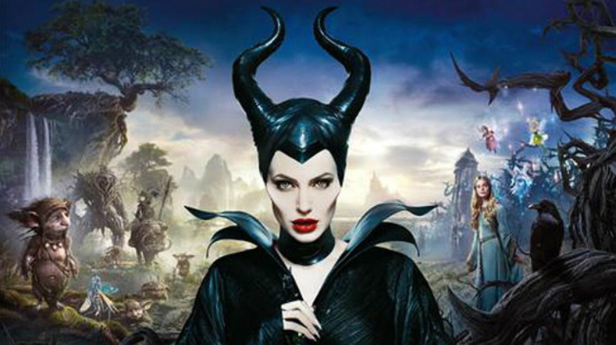 Cartell de la pel·lícula ’Maléfica’, protagonitzada per Angelina Jolie.