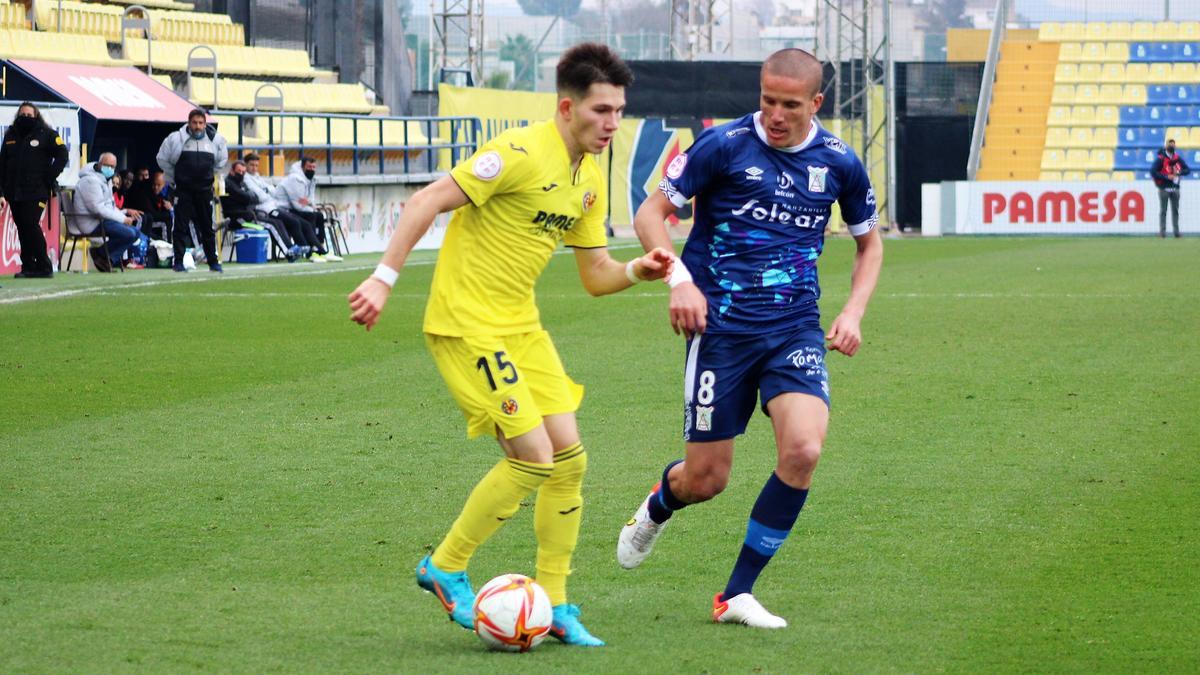 Iosifov durante el partido.