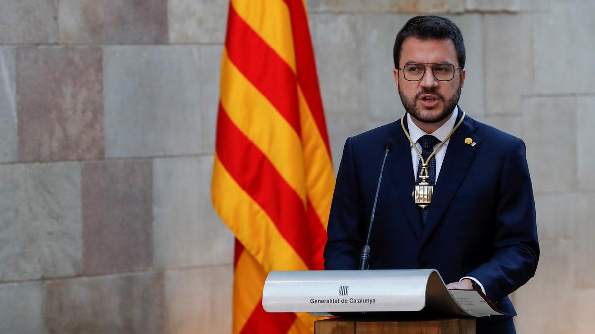 El nuevo president del Govern, Pere Aragonès.