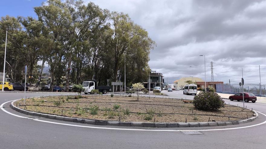 Rotonda en Los Llanos de Aridane.