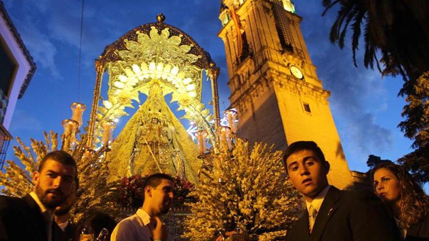 La lluvia respetó a las patronas