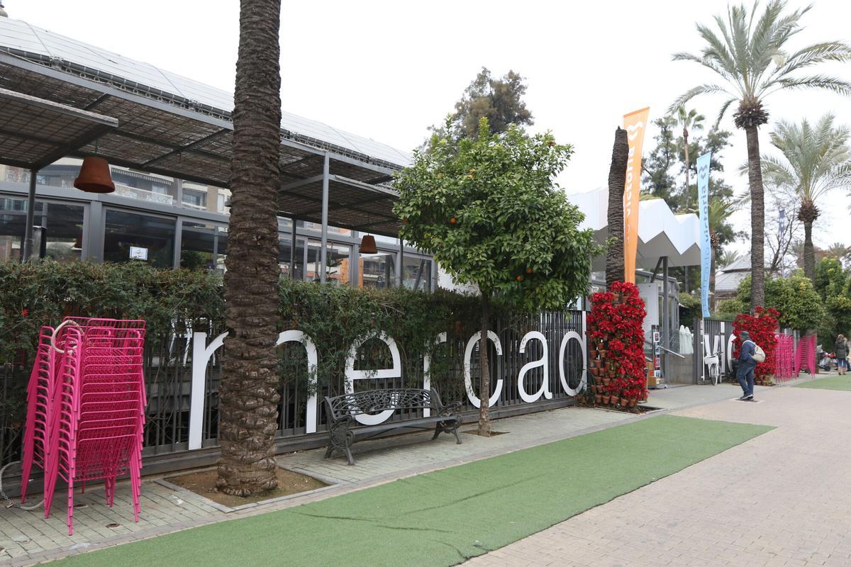 Fachada del mercado victoria