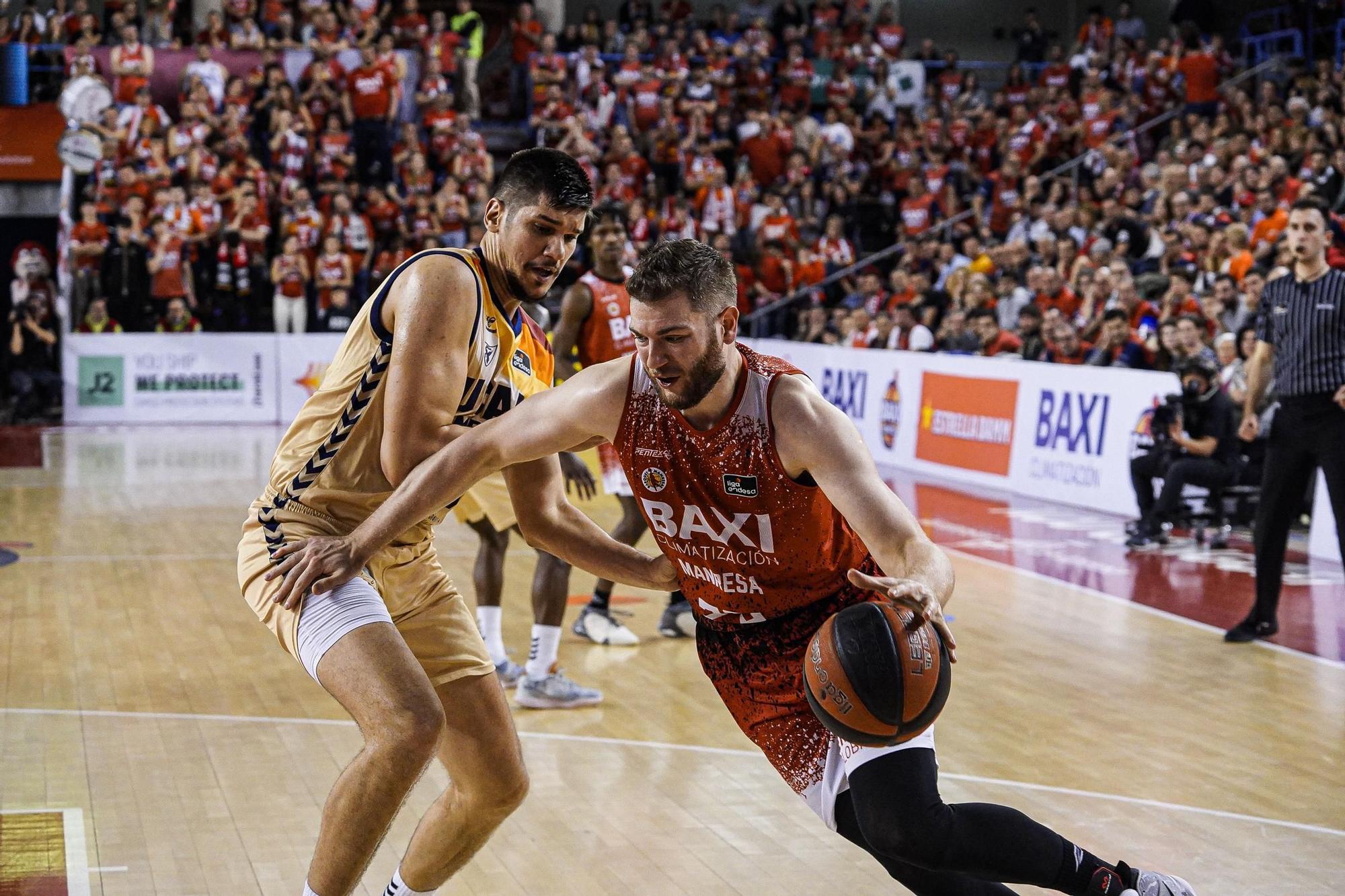 Les millors imatges del Baxi Manresa - UCAM Murcia