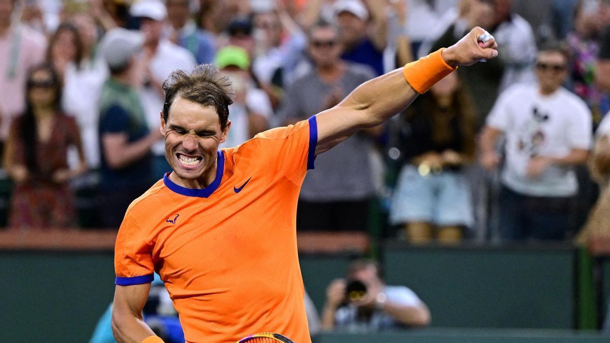 Rafa Nadal en Indian Wells