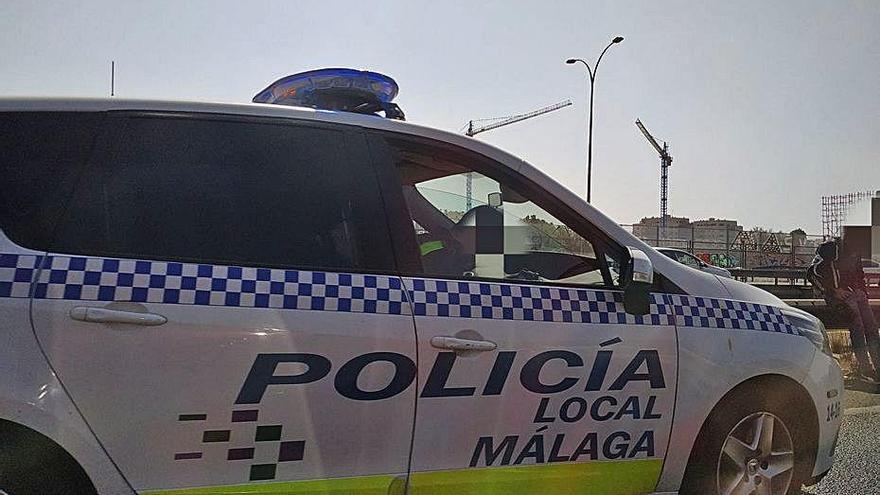 Un coche patrulla de la Policía Local.