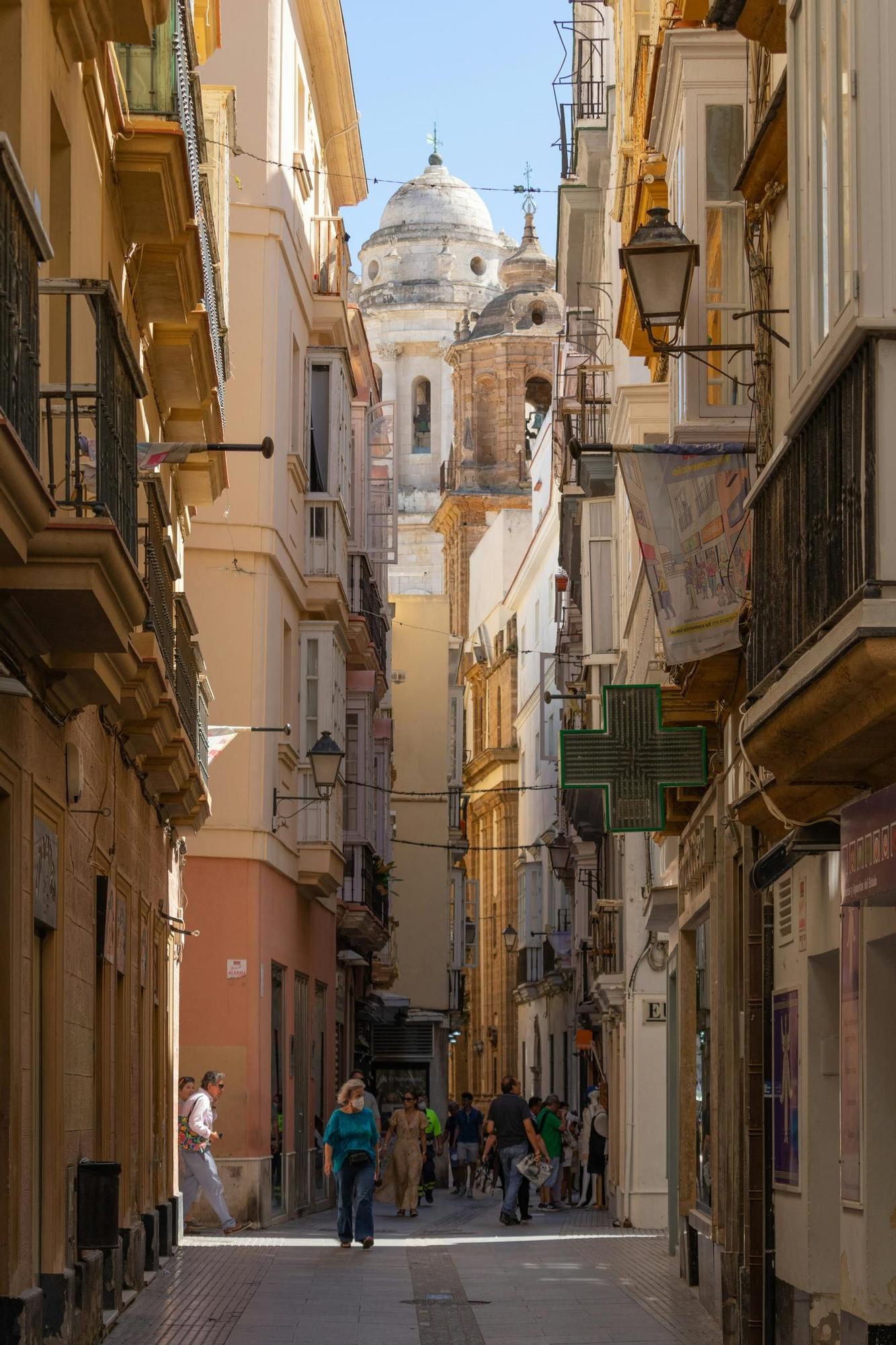 Las callejuelas de Cádiz