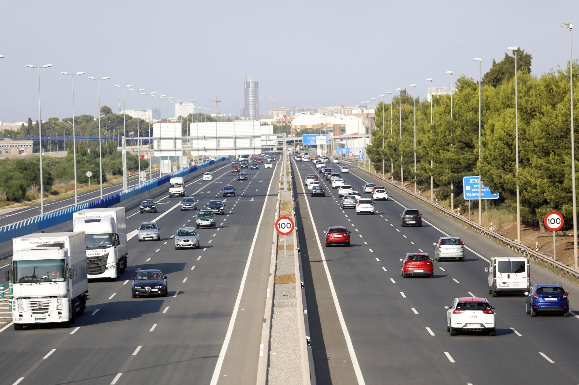 Retenciones en las carreteras valencianas en la Operación Salida de agosto