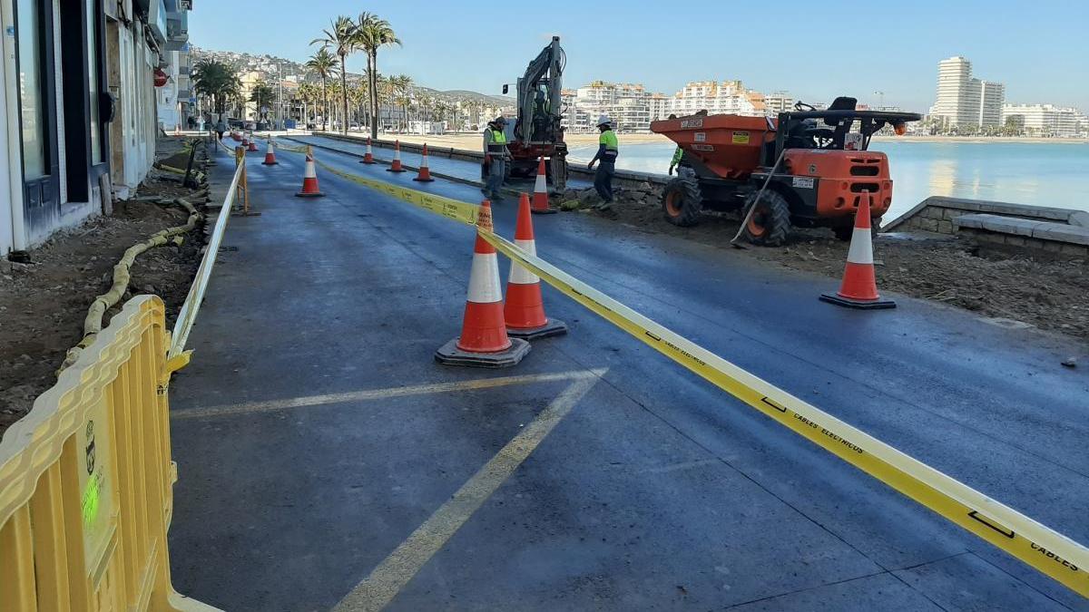 Peñíscola arranca las obras para la remodelación de la avenida del Mar