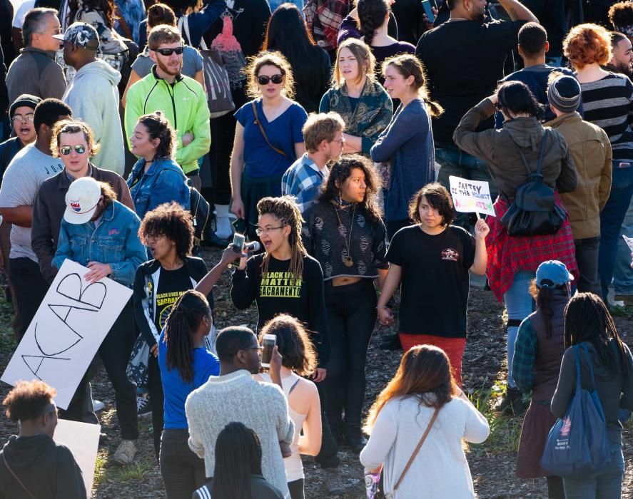 Protestas contra la Policía en Sacramento por un nuevo crimen racial