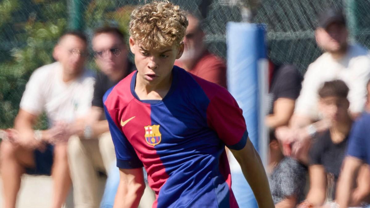 Orian Goren es una de las grandes perlas de La Masia