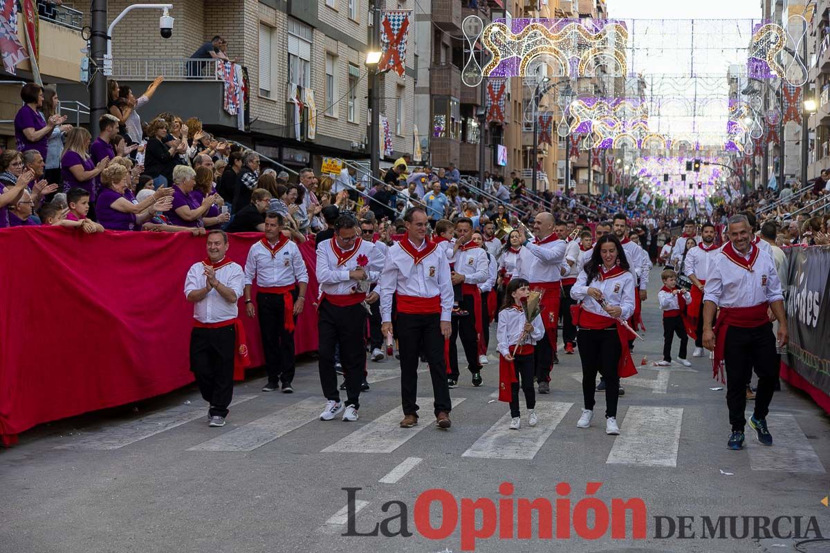 Gran desfile en Caravaca (bando Caballos del Vino)