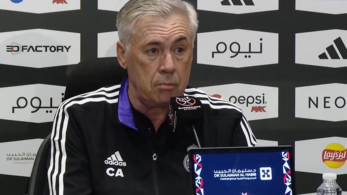 Ancelotti: "La Supercopa del año pasado nos dio mucha confianza, ojalá este año pueda ser igual"