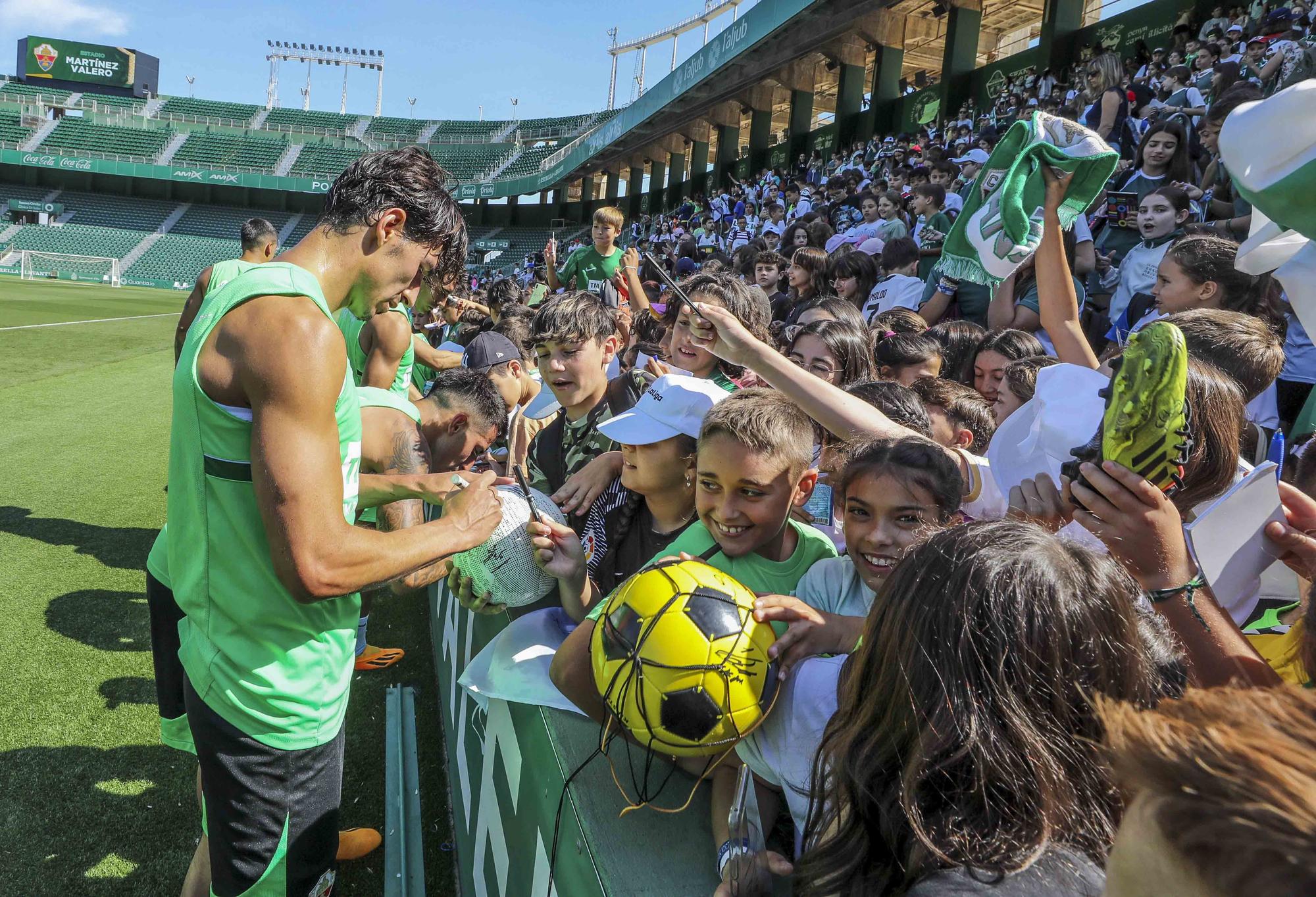 El sentimiento por el Elche se mantiene a pesar del descenso