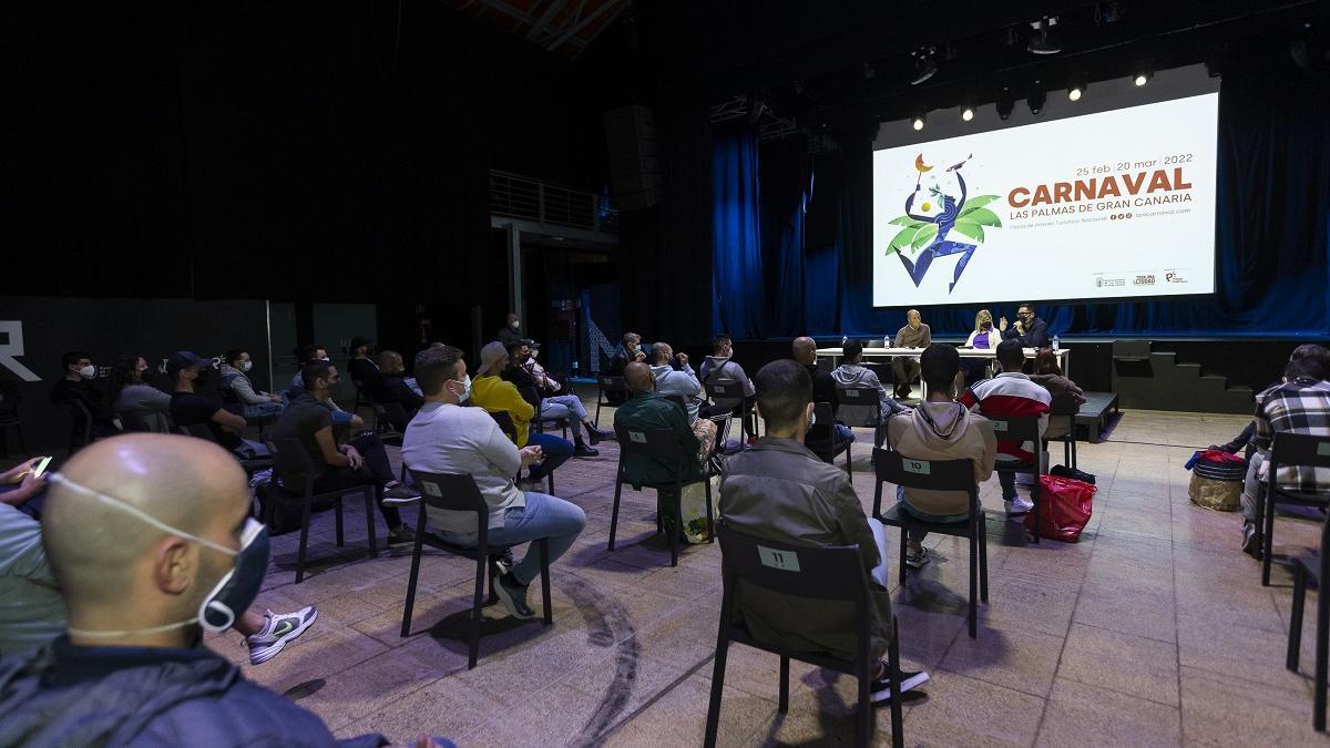 Así es el escenario del Carnaval de Las Palmas de Gran Canaria 2022