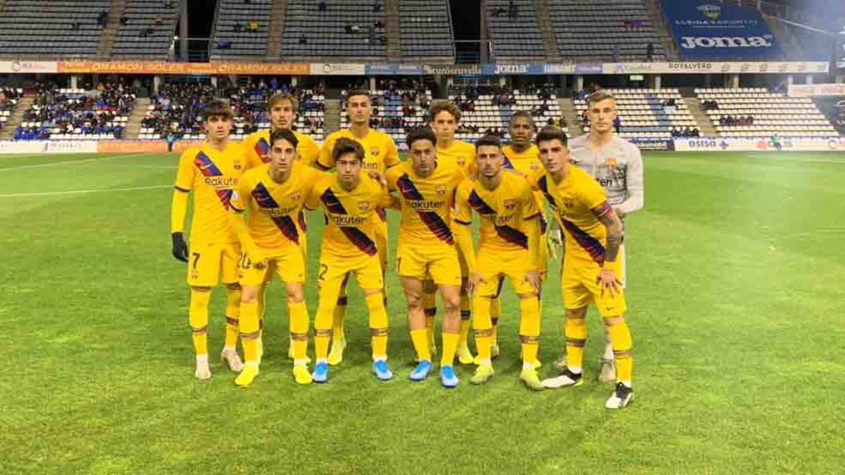 El Barça B consiguió un valioso empate