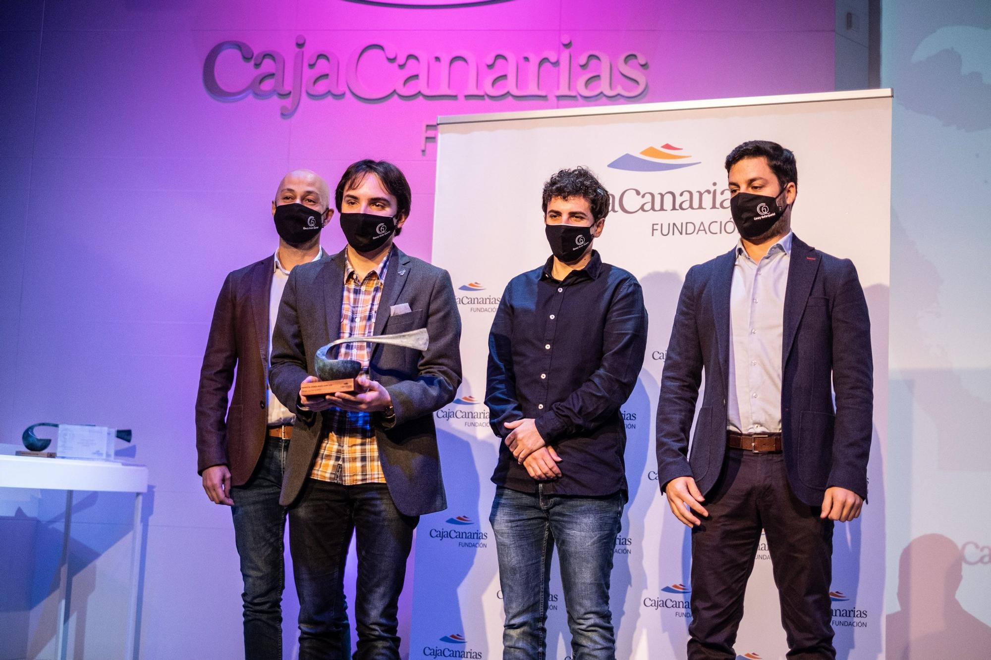 Entrega de los premios culturales de CajaCanarias 2020