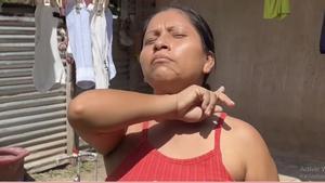 Lis Padilla durante su interpretacin de Son de Amores.