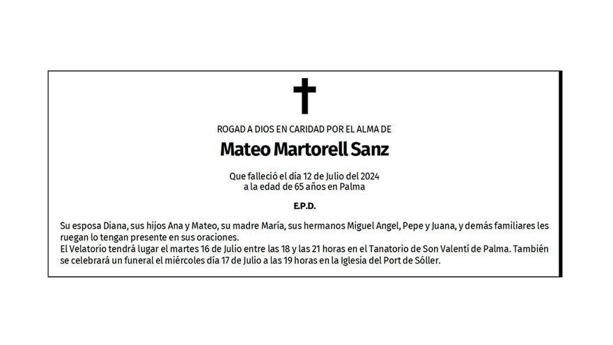 Mateo Martorell Sanz