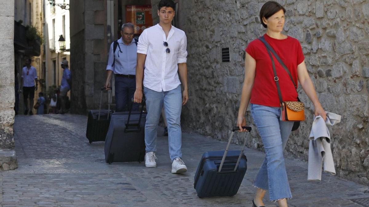Acabat Temps de Flors, els turistes continuen a Girona